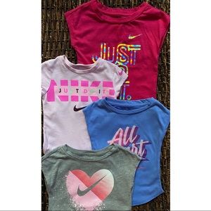 NIKE Toddler Girl Shirts ✔️
